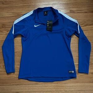 Nike Women's Blue Long Sleeve Top